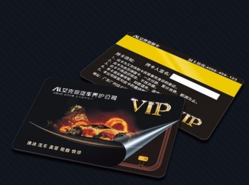 Custom high quality new design plastic member vip pvc card with company logo