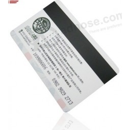 оптовый обычай мкрмc001 cr80 pvc пластиковая магнитная полоса членская карточка