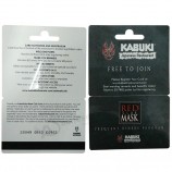 FaBricant carte en pLCoMMetique PVC carte Magnétique avec iMpreSSion perSonnaLiSée