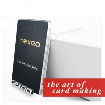 Wholesale custom high quality Reliable printing pvc plastic business cards with hot stamping