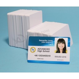 Wholesale custom Cheap Price Blank Inkjet Printable Plastic Pvc id Cards for Epson L800 Printer any logo