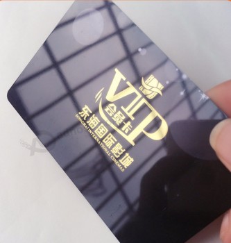 высококачественная карточка cr80 прозрачная струйная ПК с карточкой визитной карточки изготовленной на заказ изготовленной на заказ пластичной голограммы