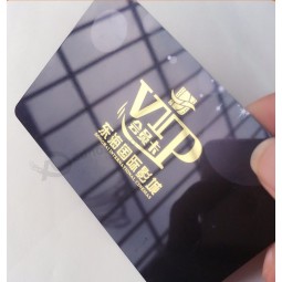 High quality CR80 transparent inkjet pvc card with factory price custom plastic hologram business cards with high quality