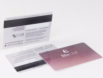 制作条码防水空白pvc卡印刷智能贵宾塑料卡