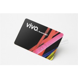2017 인기있는 인쇄 플라스틱 바코드 pvc 카드