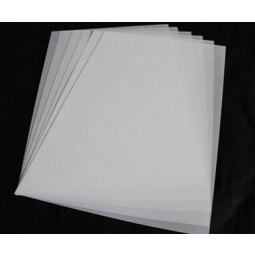 Wholesale custom A4 200mm*300mm*0.76mm Size PVC Card Material Inkjet Printing No-Laminated A+B+A PVC Sheet (white, gold, silver)
