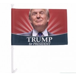 Kundenspezifischer Druck Donald Trump für Autoflaggenfabrik des Präsidenten 2018