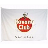 Custom knitted Polyester/Spun Polyester Corporation Flags with your logo
