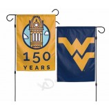 West-Virginia vliegen 150 jaar 2-zijdig huis vlag op maat