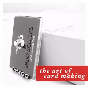 맞춤 로고 인쇄 cr80 pvc 플라스틱 선물/회원/VIP 카드
