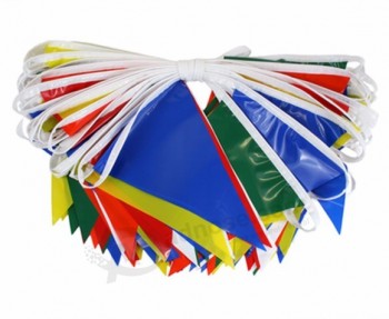 Bandeiras do bunting do triângulo impressão feita sob encomenda das estamenhas da bandeira do poliéster