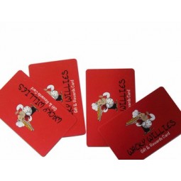 TeSSera pvc vip perSonaLizzata Di nuovo DeSign in PLCoMeticaa con Logo azienDaLe