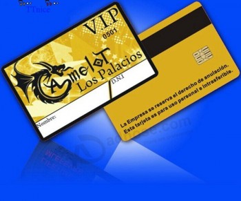 뜨거운 판매 주문 칩 카드 중요한 클럽 VIP 회원 카드