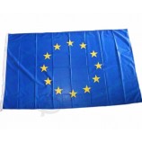 Custom 3X5FT Screen Printing Polyester EU Flags with your logo