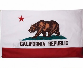 캘리포니아 공화국 상태 플래그 캘리포니아 미국 곰 공화국 야외 배너 사용자 정의