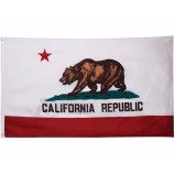 Custom California Republic State Flag Ca USA Bear Republic Outdoor Banner