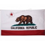 Custom California Republic State Flag Ca USA Bear Republic Outdoor Banner