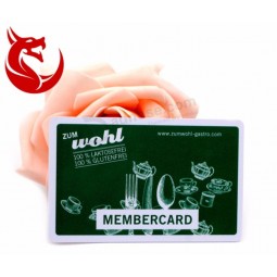 Wholesale custom Colorful sample member card with good quality low price