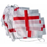 Banderas de cuerda del empavesado, bandera colgante de la secuencia, empavesado de Inglaterra al por mayor