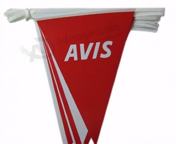 Wholesale Custom Bunting, Pennants Bunting, Triangle Bunting, PE Bunting with your logo