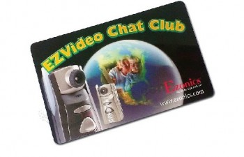 Professional custom logo plastic pvc business card vip member card