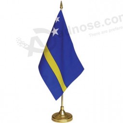 Wholesale 10X15cm or 14X21cm Logo or National Plastic Table Flags with your logo