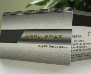 卸売cuSoM高品質のプラスチックロイヤルティカードのVIPカード会員カード