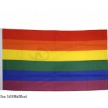 Drapeaux d'orientation sexuelle, drapeau de la fierté gay, coutume de drapeau arc-en-ciel