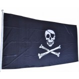 180X90cm Spun Polyester Jolly Roger or Pirate Flag Wholesale