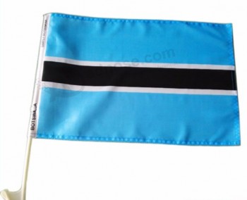 Bandeiras nacionais de botswana, bandeiras da mão, bandeiras do carro, costume da bandeira bunting