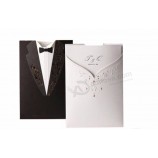 良質の卸売カスタム安い価格2017新しいスタイルの結婚式招待状カード