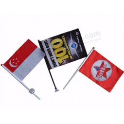 Wholesale Mini Suction Car Flag for Decoration with your logo