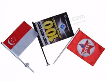 Wholesale Mini Suction Car Flag for Decoration with your logo