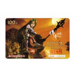 CLient iMpriMé carte d'identité en pLastique Pvc/Carte d'identité de L'eMpLoyé/Carte d'identité du personneL