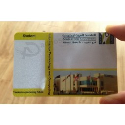 Kundenspezifisches erstkLaSsiges Leeres PVC-BeispieLfirMenpersonaL-AngesteLLt-Identifikations-KartenforMat