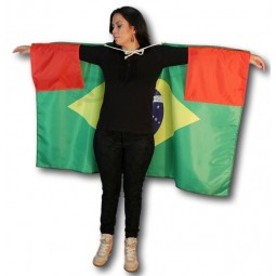 새로운 도착 유행 스타일의 절묘한 스포츠 팬 폴리 에스테르 몸 깃발 도매