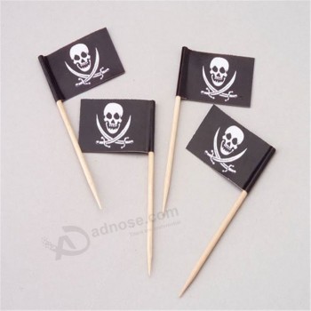 wood pole fruit cupcake decorated tooth pick flag wholesale