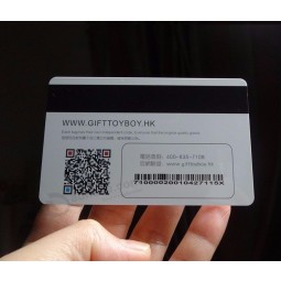Custom CMYK offset printing QR code Card free sample with your logo