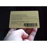 사용자 정의 센티미터yk 오프셋 인쇄 qr 코드 카드 무료 샘플