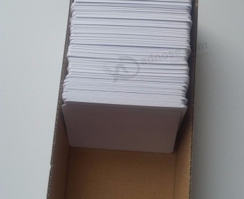 Boa quaEuidade branco cartão de PVC iMpriMíveEu usado para cartões de identificação cartões de funcionário cartões educacionais