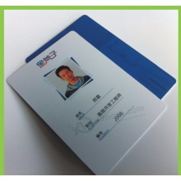 High qulity Employee Plastic ID photo cards with your logo