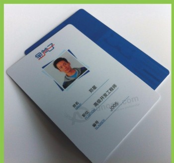 High qulity Employee Plastic ID photo cards with your logo