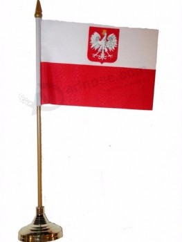 высокое качество высшего качества, регулируемое с металлическим столбом и опорным флагом