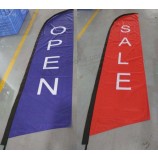 China reliable feather flag supplier nx swooper feather flag wholesale