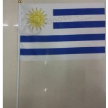 High quality uruguay custom hand flag wholesale cheap