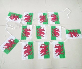 Cheap custom made paper bunting flag cheer for party bunting flag wholesale