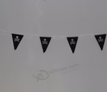 Custom bunting string triangle flags for decoration wholesale