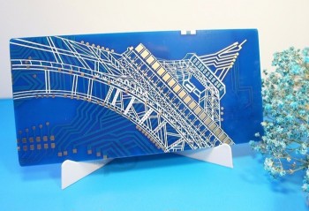 Custom Handmade Souvenir Gift Print Picture Post Cards Set Eiffel Tower Design Custom Postcards