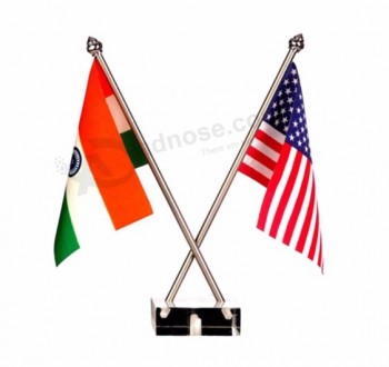 양질 소형 책상 국가 국기 미니어처 책상 국제 깃발 도매