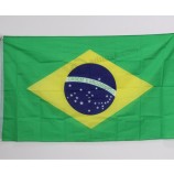 ブラジル旗ポリエステル3x5ftフライングフラグ卸売をぶら下げ